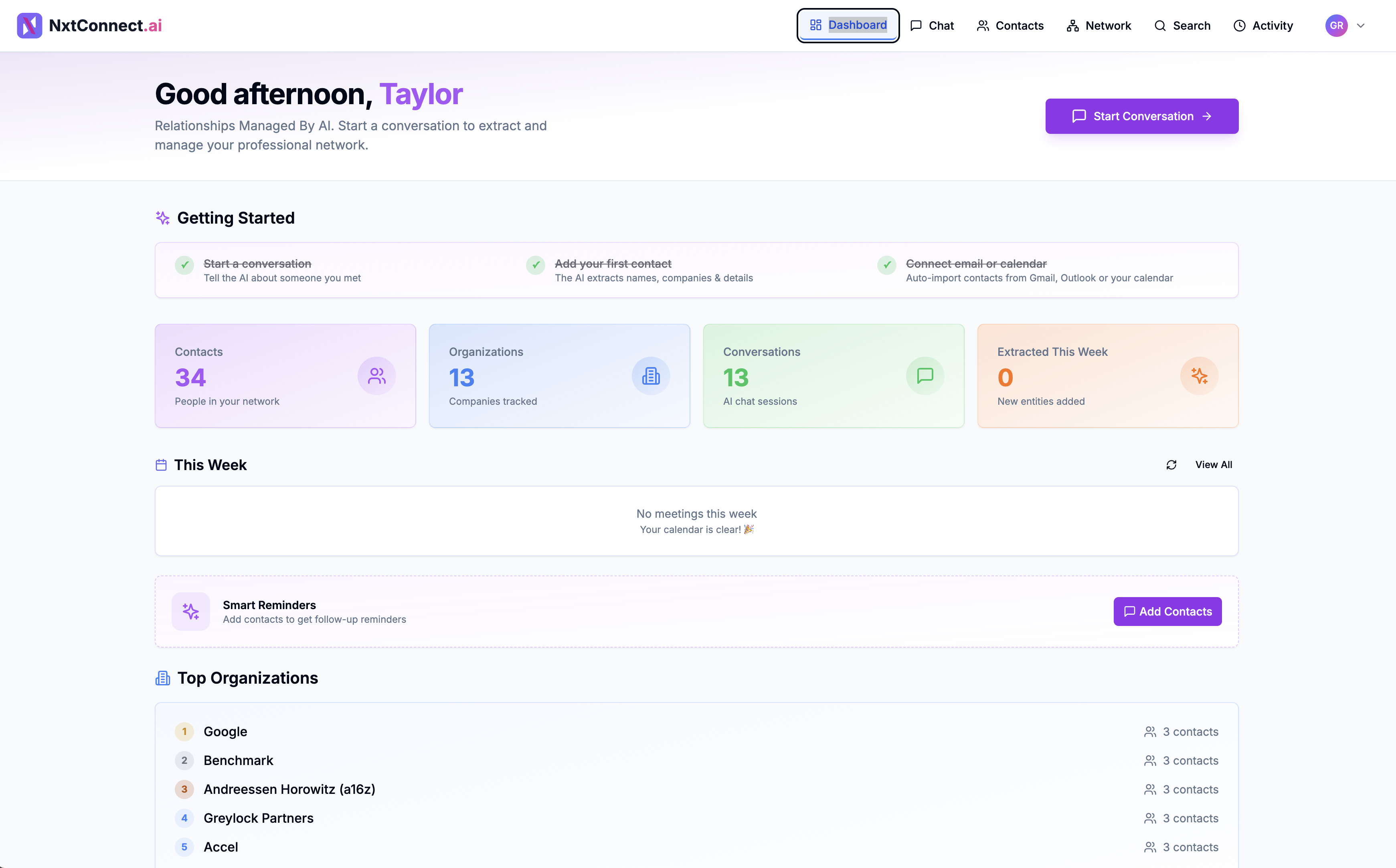 RelateAI, the CRM where NxtConnect started